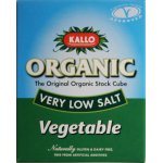 Kallo Low Salt Vegetable Stock Cubes 66G